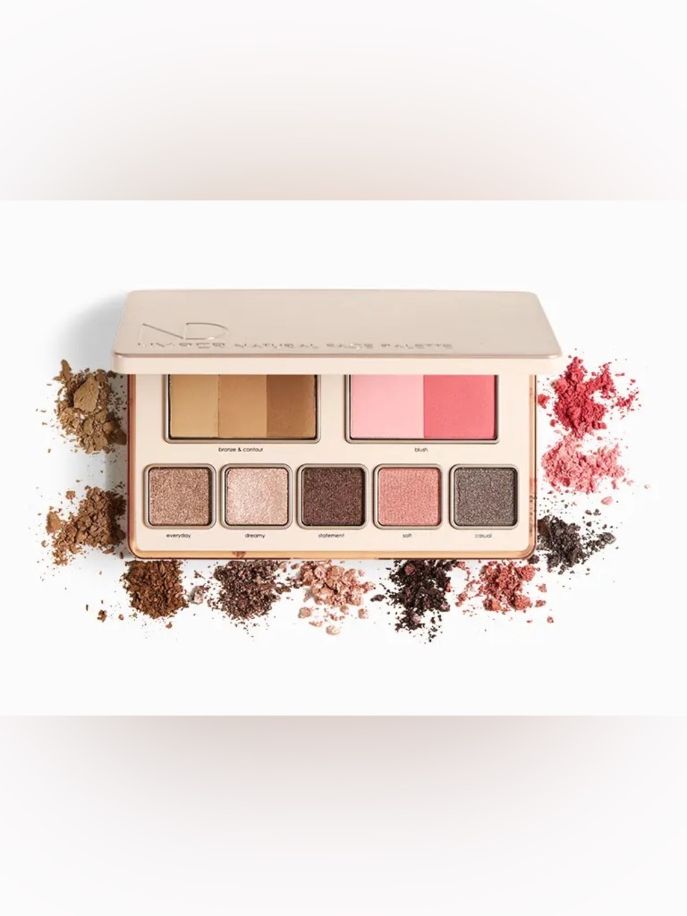 Natasha Denona Neutral & Pink Eyeshadow Palette with Blush